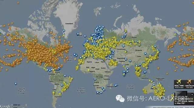 在美国航班上对中国航班的思恋