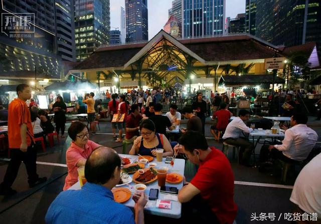 走入新加坡美食街