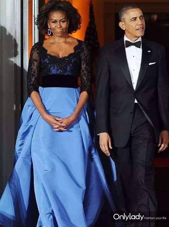 从贫民区女孩到第一夫人 米歇尔·奥巴马又励志衣品也不可小视