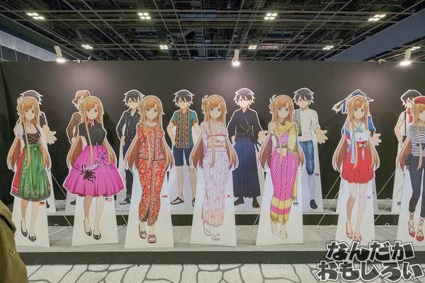 新加坡动漫节举办《刀剑神域》展览 桐人亚丝娜装扮最炫民族风