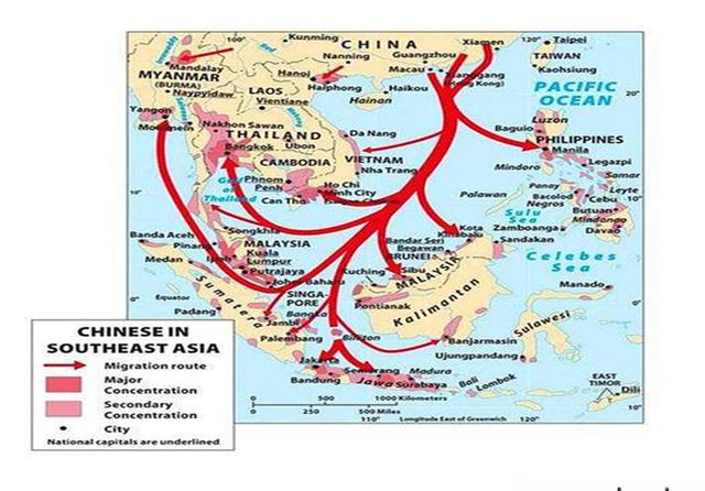 千年间，大批中国人逃到国外，千年后，这些人都有一个共同的称呼