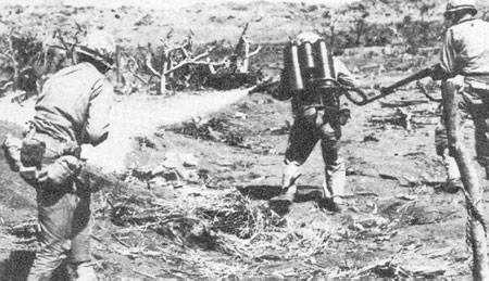 二战时，此国以暴制暴，用喷火器对抗日本武士道，看看效果如何