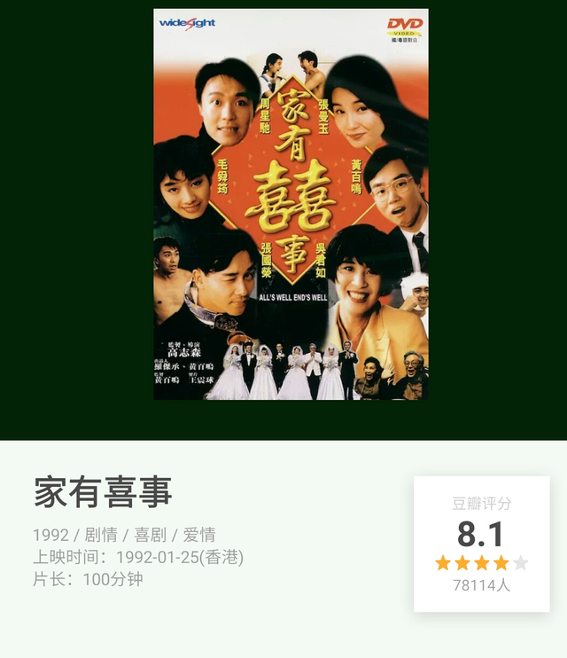 周星驰的评分前十的10部电影合集，经典值得被收藏