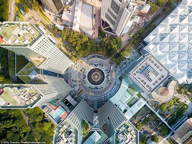 从摩天大楼到迷人花园，用鸟类的视角俯瞰新加坡的城市之美