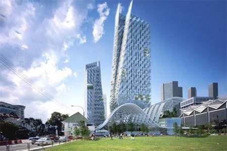 新加坡真实存在的空中庭院房——EDITT大厦