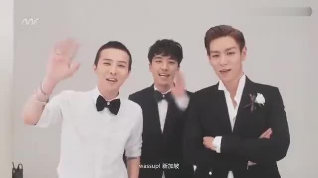 Bigbang新加坡、马来西亚，龙哥帅的好清新，英文好流弊！