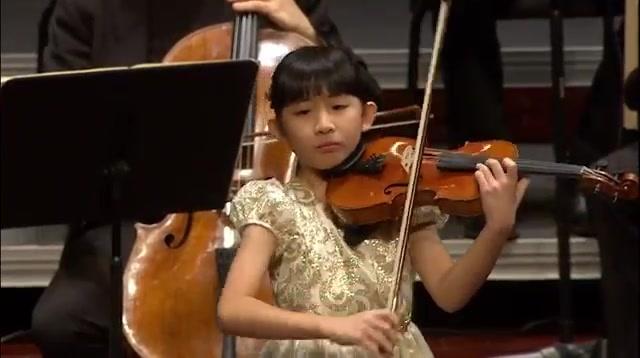 2017珠海莫扎特国际青少年小提琴比赛三等奖，莫扎特第四小协