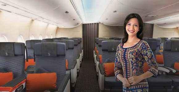 各国空中娇花大比拼之——新加坡航空之花