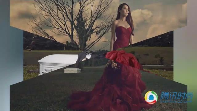 酷到没朋友 新加坡夫妇棺材里拍婚纱照