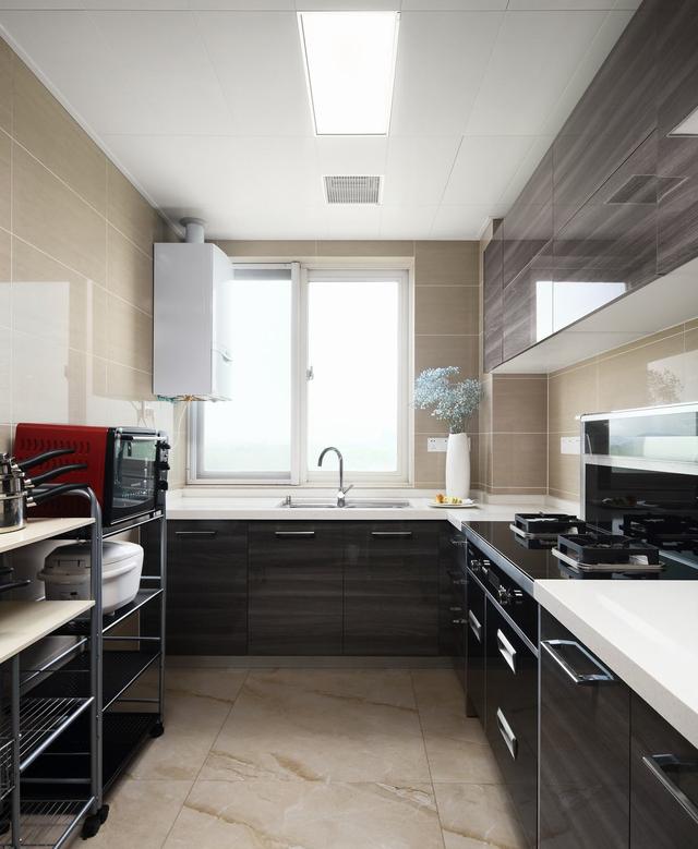 阳台还能做吧台?无锡新加坡尚锦城109平,自然现代三居半包5万