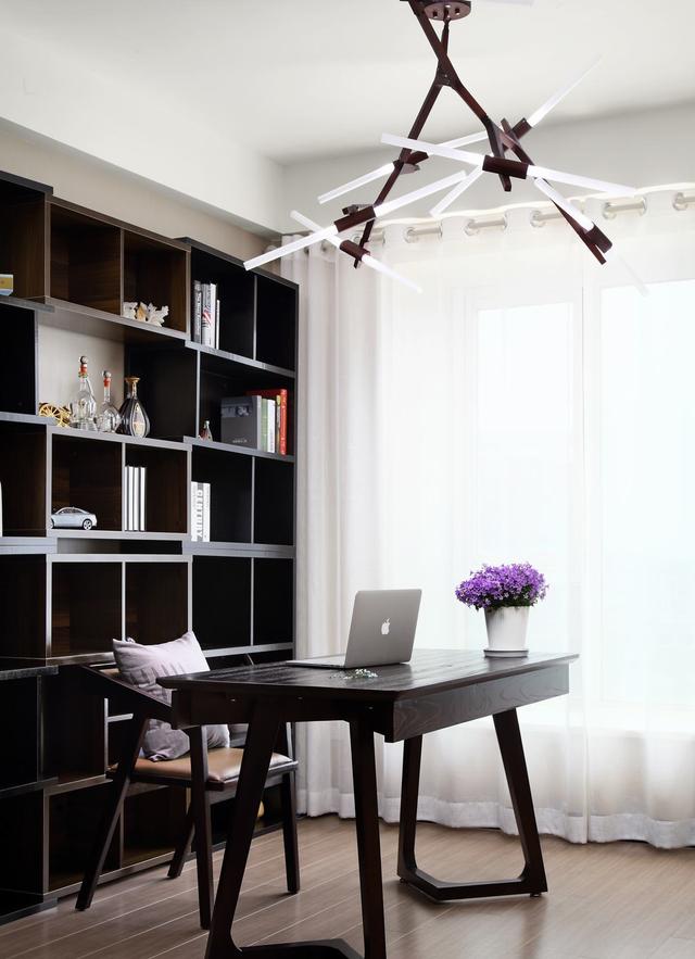 阳台还能做吧台?无锡新加坡尚锦城109平,自然现代三居半包5万