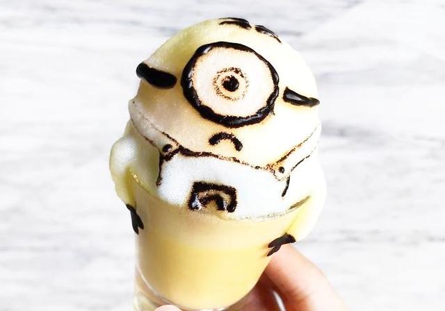 17岁新加坡学生创作的3D立体咖啡，当真是萌萌哒！