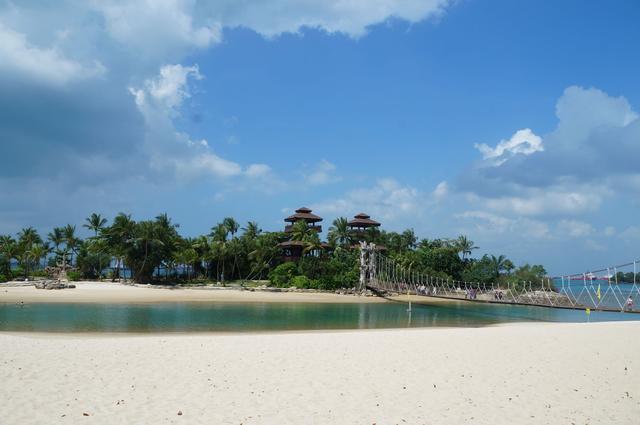 我的旅游攻略 新加坡巴拉湾海滩游记 可以眺望美丽的南中国海