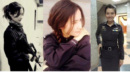 亚洲五国“最美警花”大比拼 警界女神你最喜欢谁？