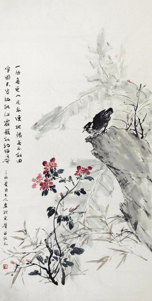 李辉花鸟画赏析：奇俏典美，刚柔相济