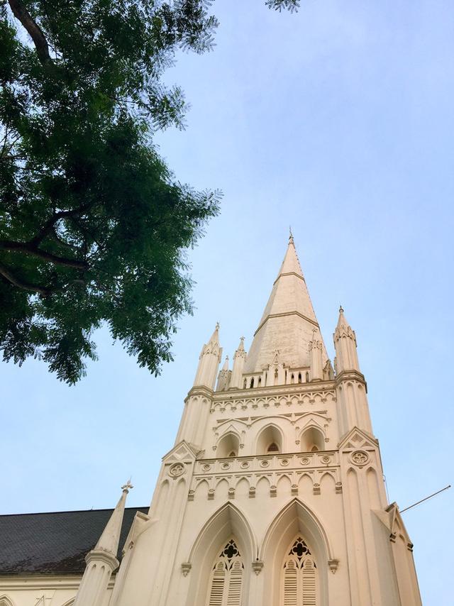 旅行日记 游新加坡圣安德烈座堂 新加坡最有宗教影响的教堂之一