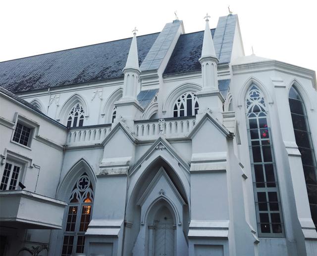 旅行日记 游新加坡圣安德烈座堂 新加坡最有宗教影响的教堂之一