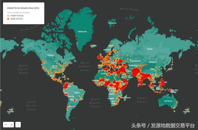 恐袭无所不在？大数据告诉你哪些地方最危险！