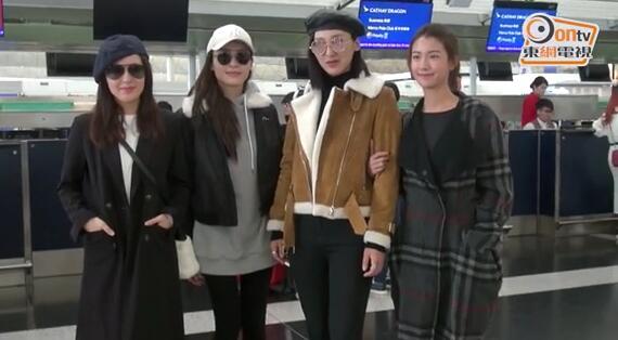 TVB马来西亚颁奖礼在明晚开幕，一众TVB艺人坐飞机出发做准备！