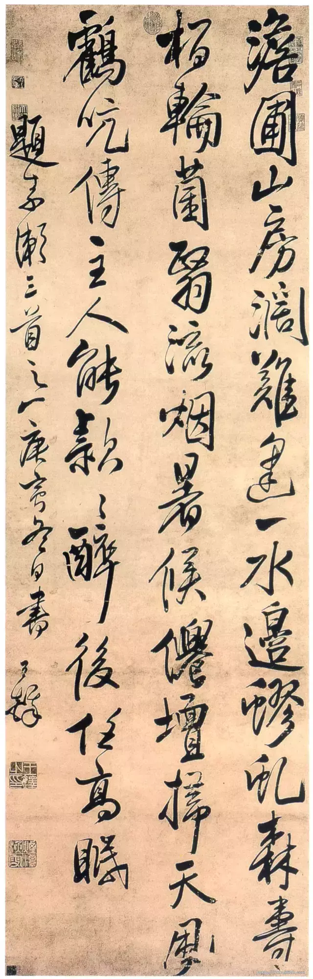 已立冬，王铎神笔御寒！