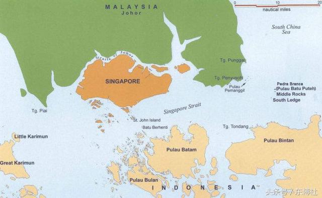 拥有白礁岛的主权，新加坡则可守住通往南海的门户？