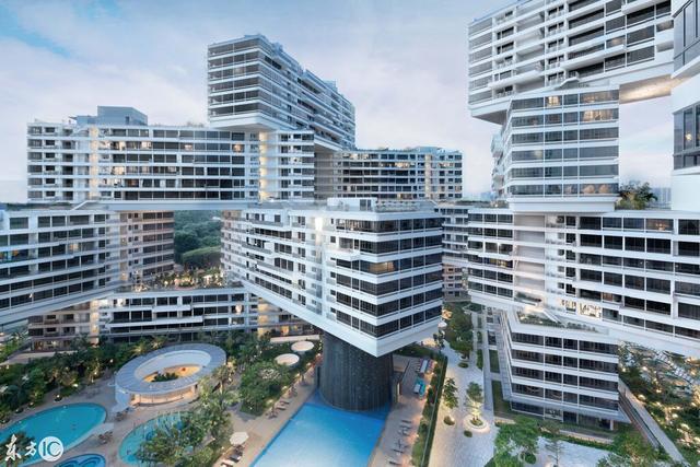 新加坡这栋楼，被评为世界最佳建筑，网友：很容易找不到家！