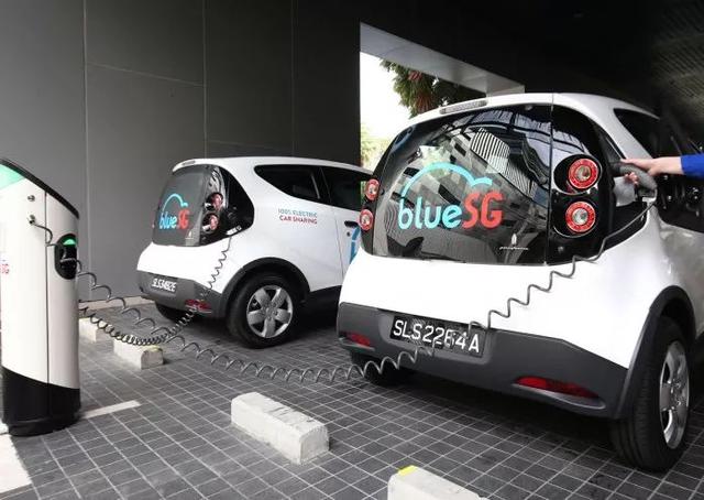 BlueSG共享汽车来袭新加坡，那还买神马车呢！