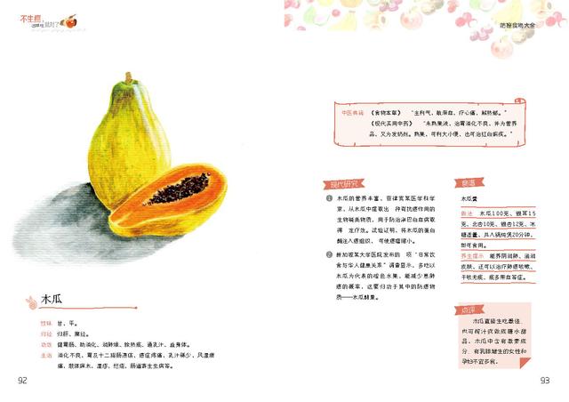 木瓜号称“水果之皇”也有饮食禁忌