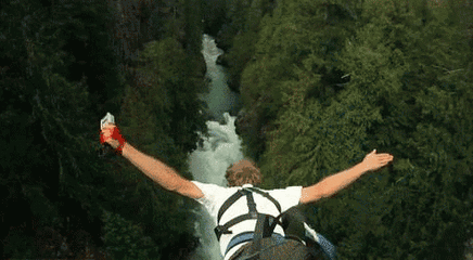 户外休闲运动——蹦极