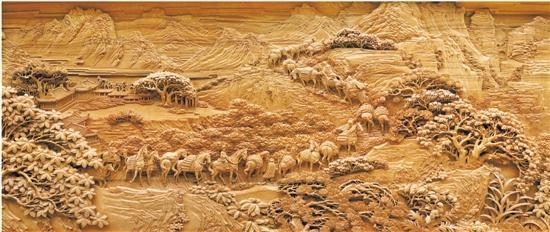 浙江日报：“丝路华章”陆光正东阳木雕大展启幕