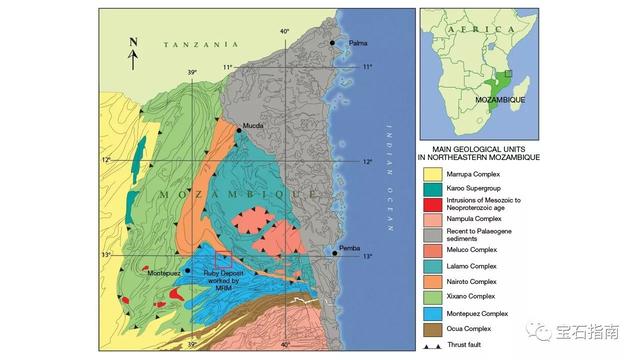 莫桑比克红宝石的发现历史