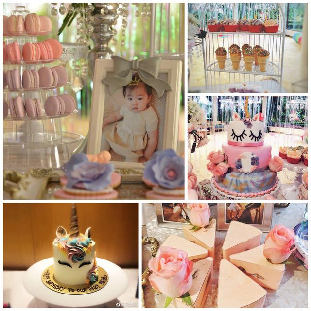 章子怡汪峰为醒醒新加坡庆生，画面温馨又有爱！