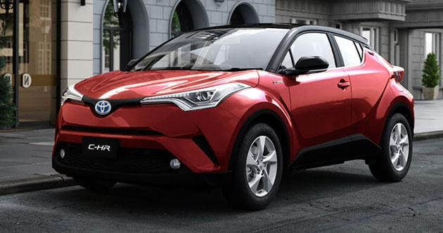 丰田 C-HR 泰国版终于开售，大马明年引进