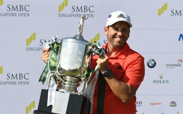 新加坡高球赛 加西亚轻松摘冠