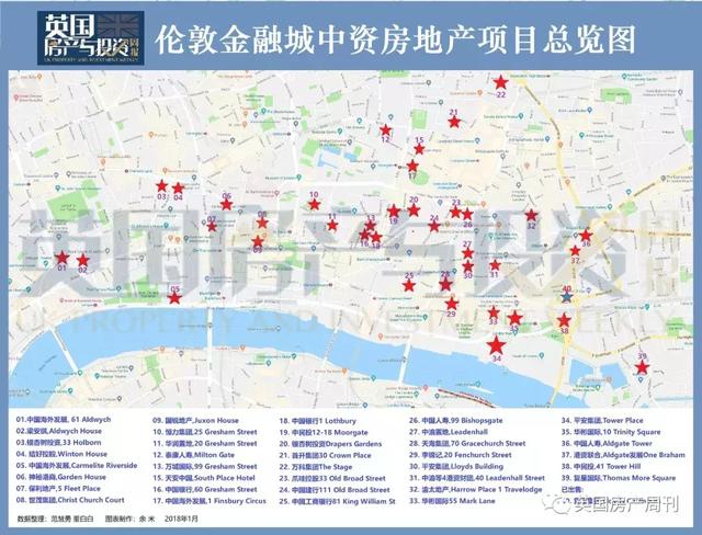 中资拯救了"英国楼市“,可谁来救赎这些中资困局？附项目总览图