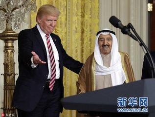 美国总统特朗普会见各国要人的那一刻，表情多多