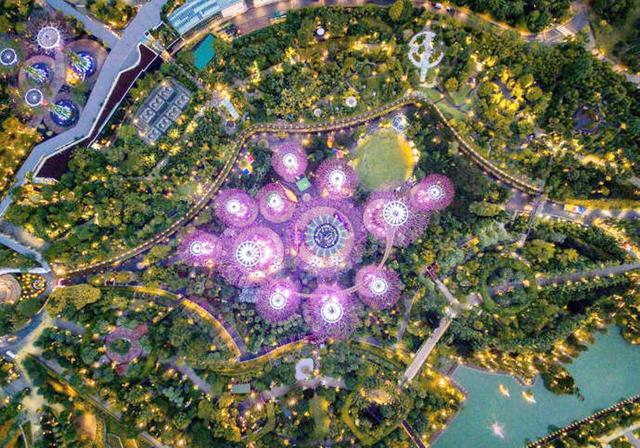 摄影天堂 I 城市构造之美——俯拍新加坡