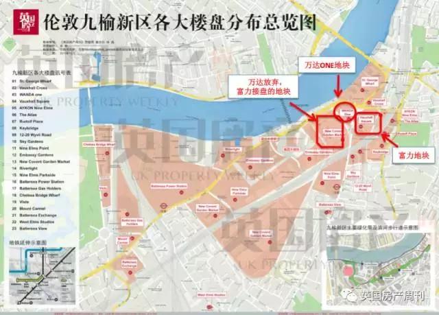 中资拯救了"英国楼市“,可谁来救赎这些中资困局？附项目总览图