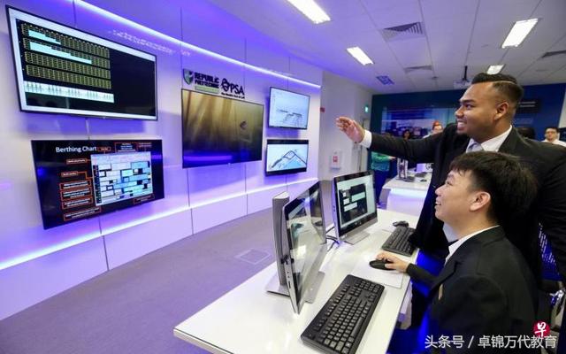 新加坡共和理工设模拟实验室 培养港务专才