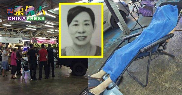 逛新加坡新山商场时，一妇人突口吐白沫去世