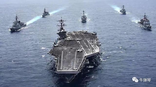 紧张时刻来了，美国航母已经闯入我南沙海域！