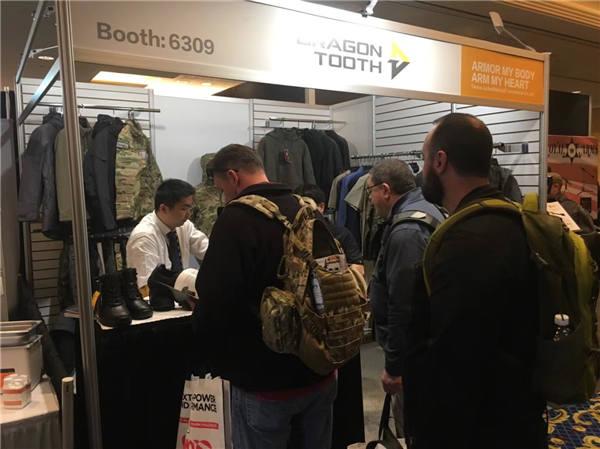 代表中国战术服装 龙牙出战美国Shot show
