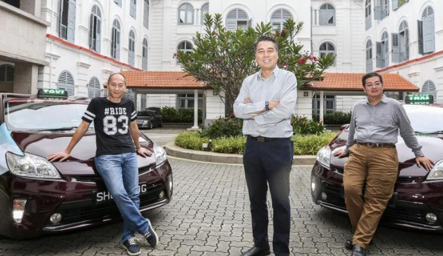 新加坡最初仅16辆 SMRT“钟点”德士增至近700辆