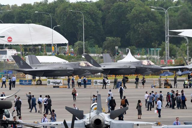 （外代一线）（6）新加坡航展展况