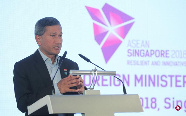 新加坡外长：不应为《南海行为准则》谈判设人为期限