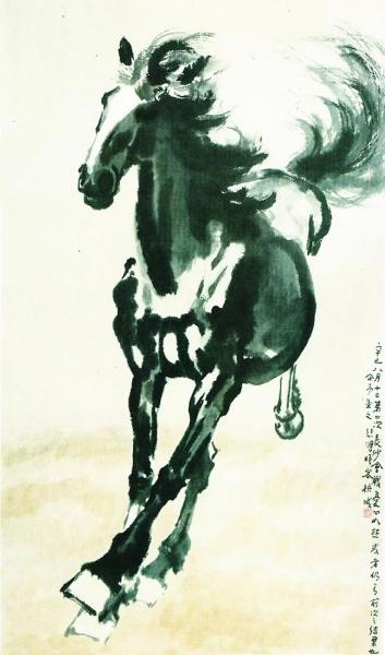 徐悲鸿的南洋情结，《奔马》诞生于马来西亚