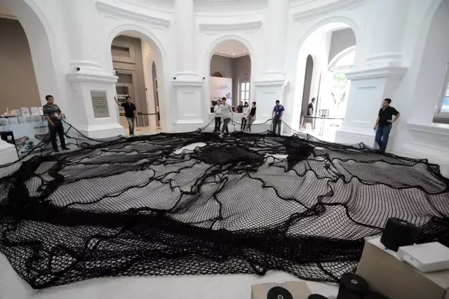 新加坡国家博物馆软球：这里也能玩