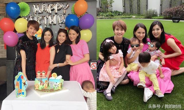 冻龄女神变人妻闺蜜团！梁咏琪、李心洁齐贺杨采妮的宝宝生日会