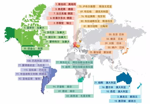 维也纳生活质量全球最高？它已经在这个排名中霸榜第九年了