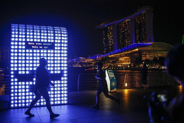 [2]（外代二线）新加坡“照亮滨海湾”灯光艺术展即将开展